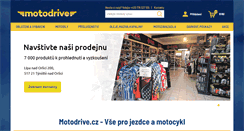 Desktop Screenshot of motodrive.cz